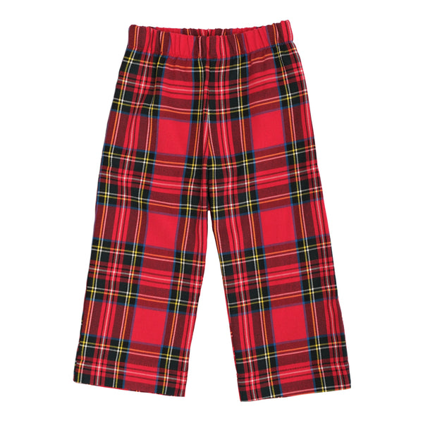 PANTALONS À MOTIF CARREAU