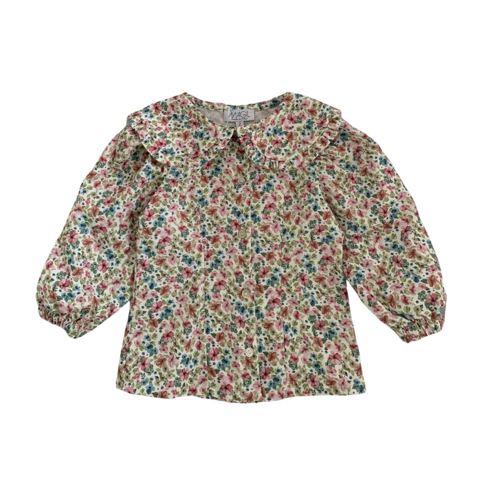 CAMICIA A FIORELLINI