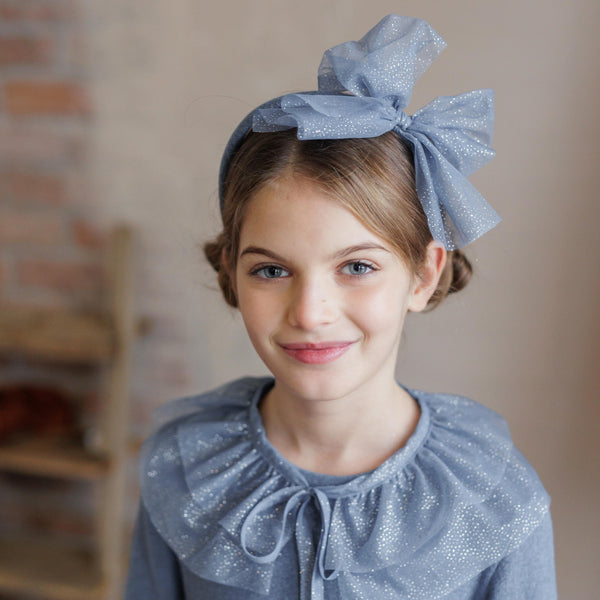 CERCHIETTO TULLE GLITTER