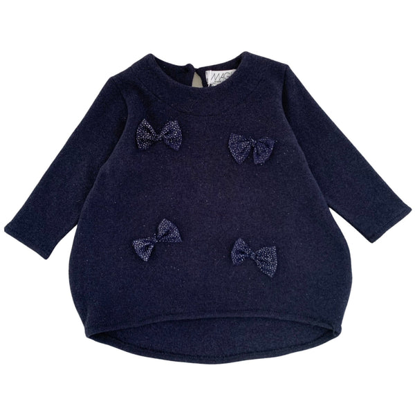 ABITO EGG-SHAPE CON FIOCCHI TULLE