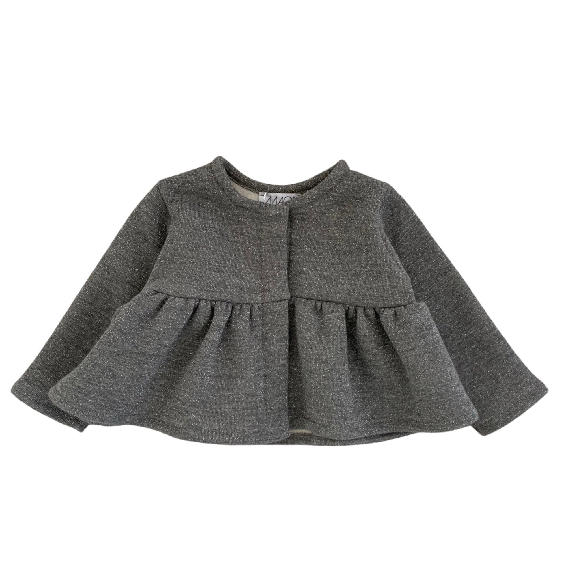 Lurex Sweatshirt Jacket