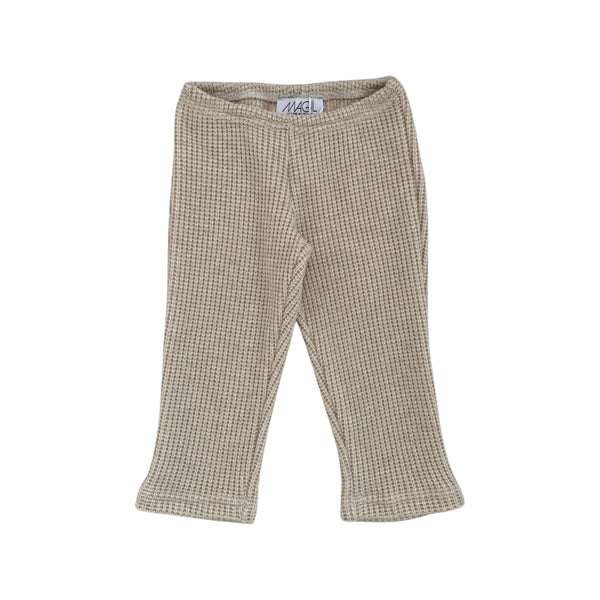 LEGGINGS EN LUREX TRICOTÉ