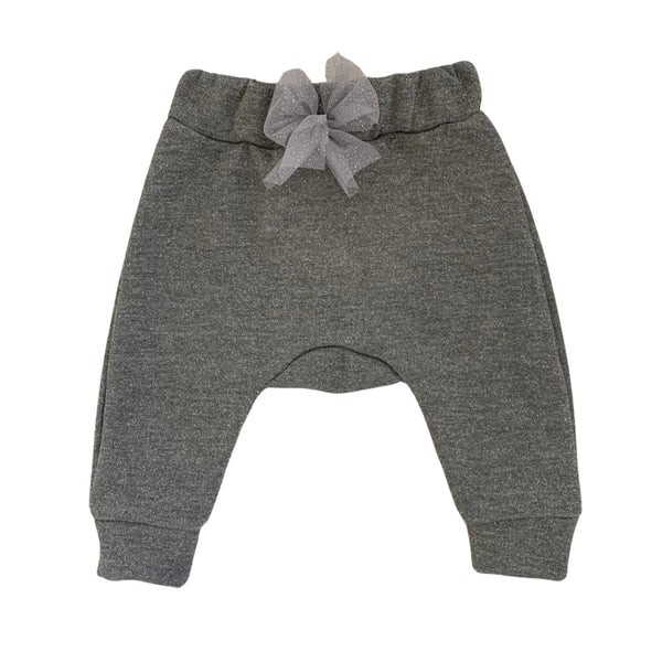 Pantalones de chándal Lurex con puño