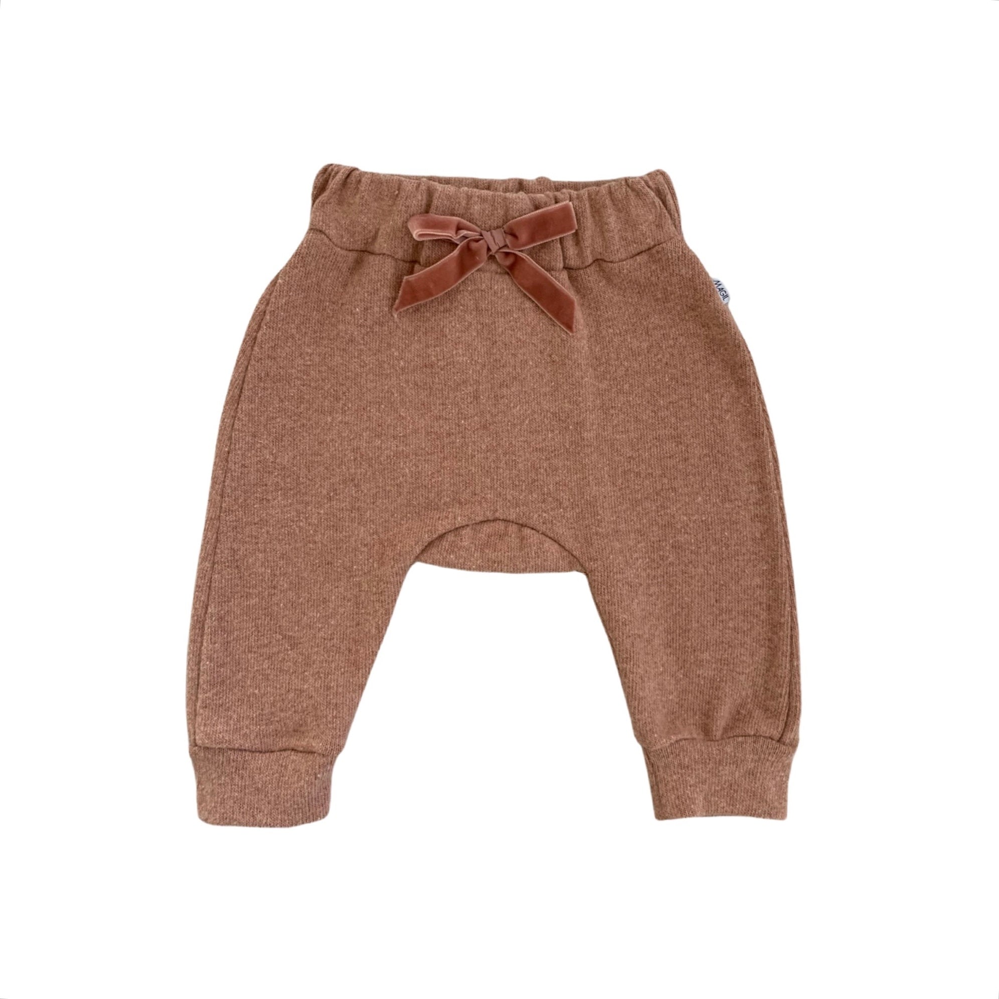 PANTALONE CALDO COTONE CON POLSINO