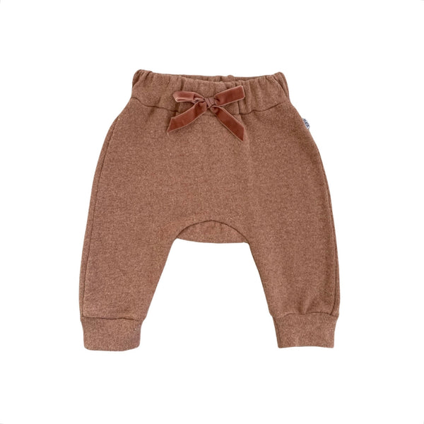 PANTALONE CALDO COTONE CON POLSINO