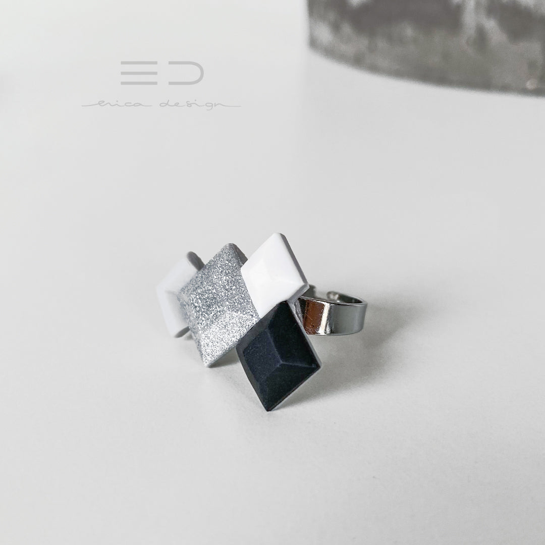 EXPANSION | black gray white silver