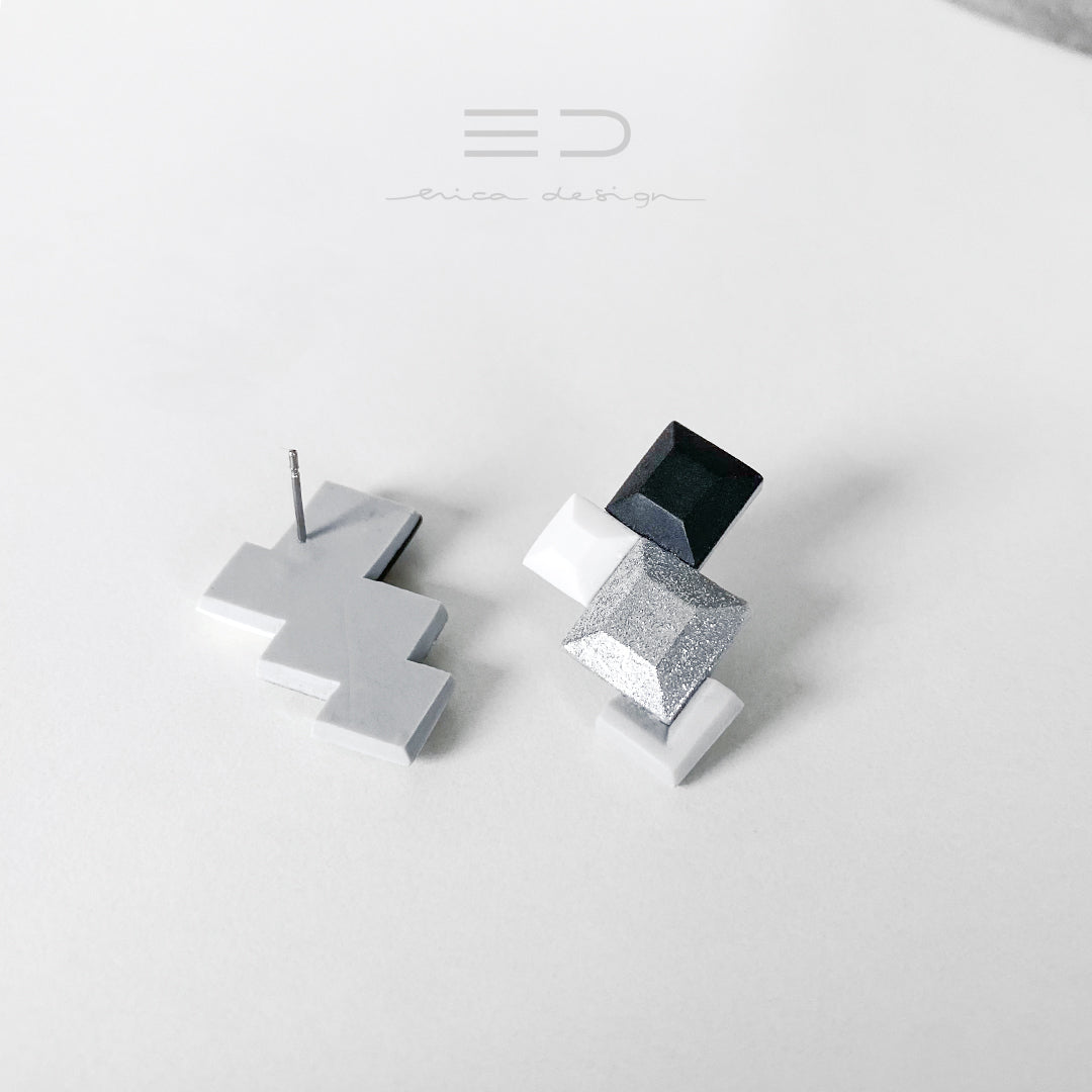 EXPANSION | black gray white silver