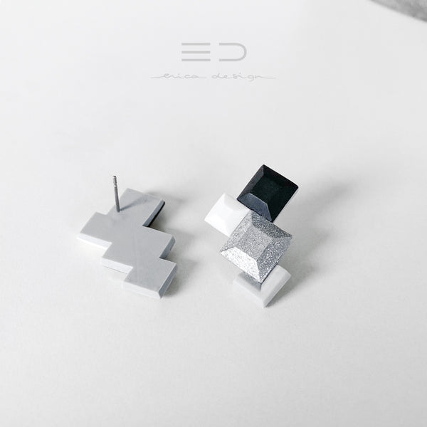 EXPANSION | black gray white silver