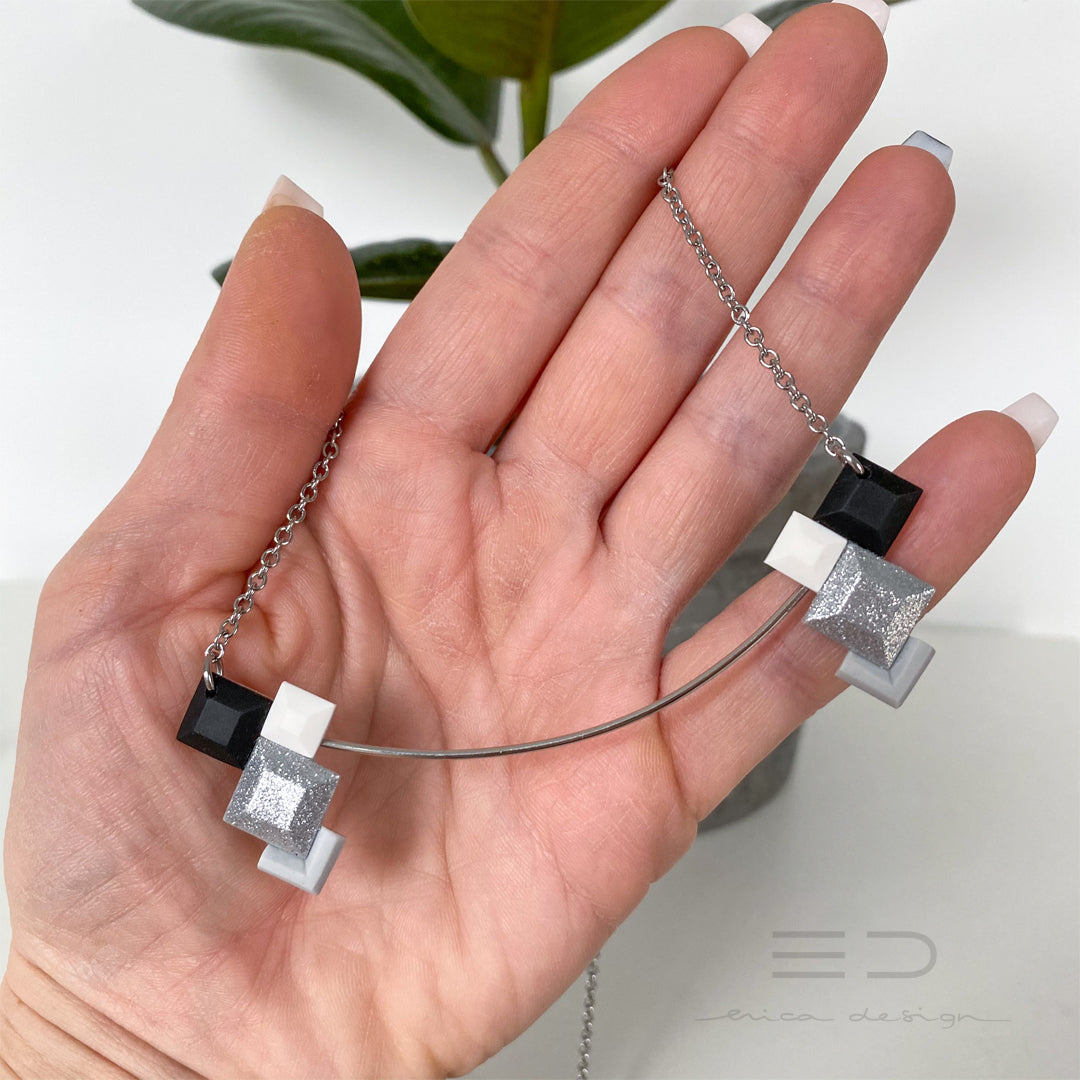 EXPANSION | black gray white silver