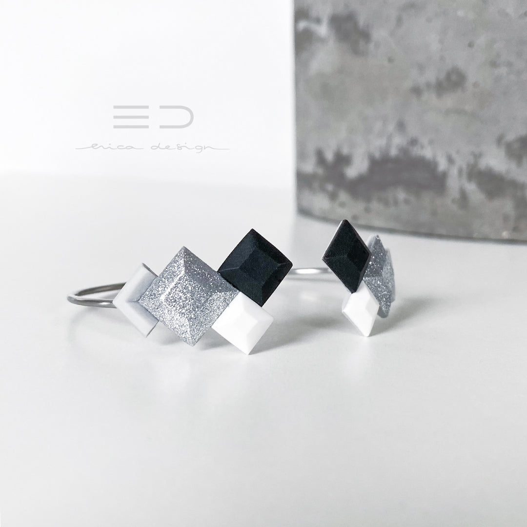 EXPANSION | black gray white silver