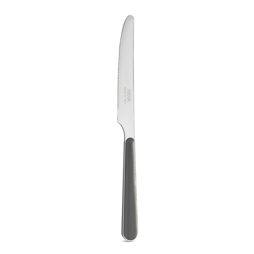 Coltello Tavola - Tinta Unita Grigio LD14112LK