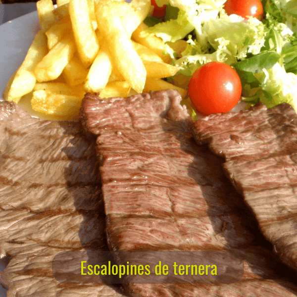 2 Bandejas de Escalopes de Ternera 700 g/unidad