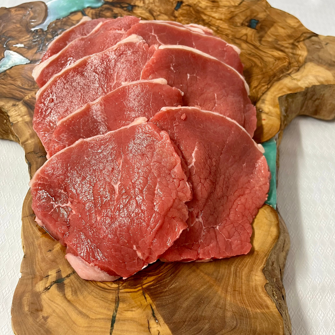 1 kg of Round Veal Escalopes