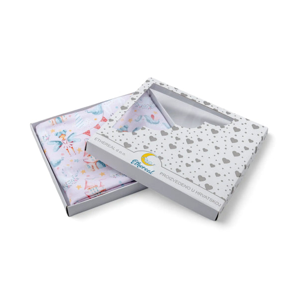 Premium Cotton Double Layer Blanket - Fairy and Castle