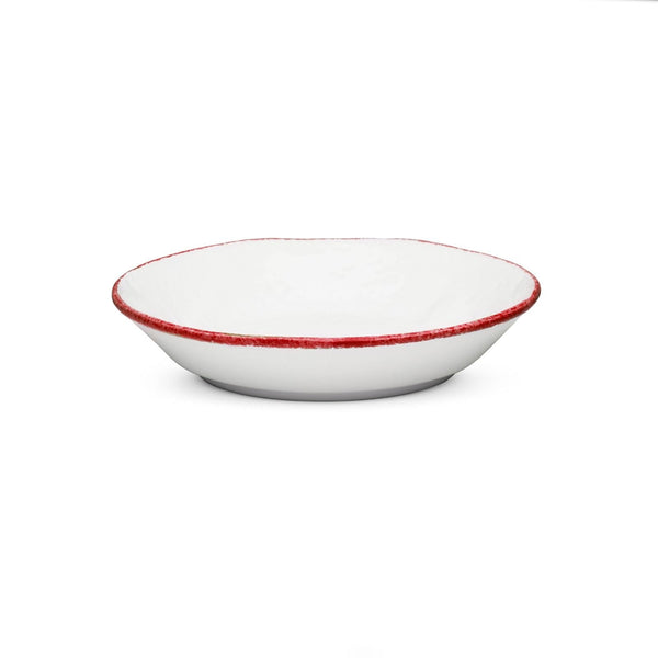 DEEP PLATE - RED - MEMENTO TABLE MOON