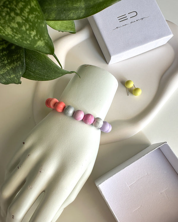 Bracelet, earrings | BULB LIMITED | colorful #1