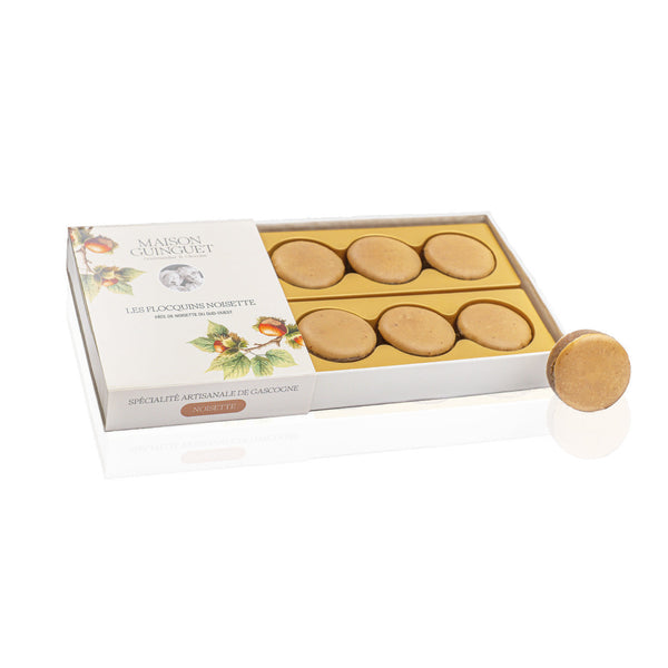 HAZELNUT FLORAL COOKIES (10 pieces)