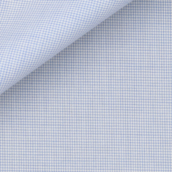 Balmoral Houndstooth Cotton Cashmere