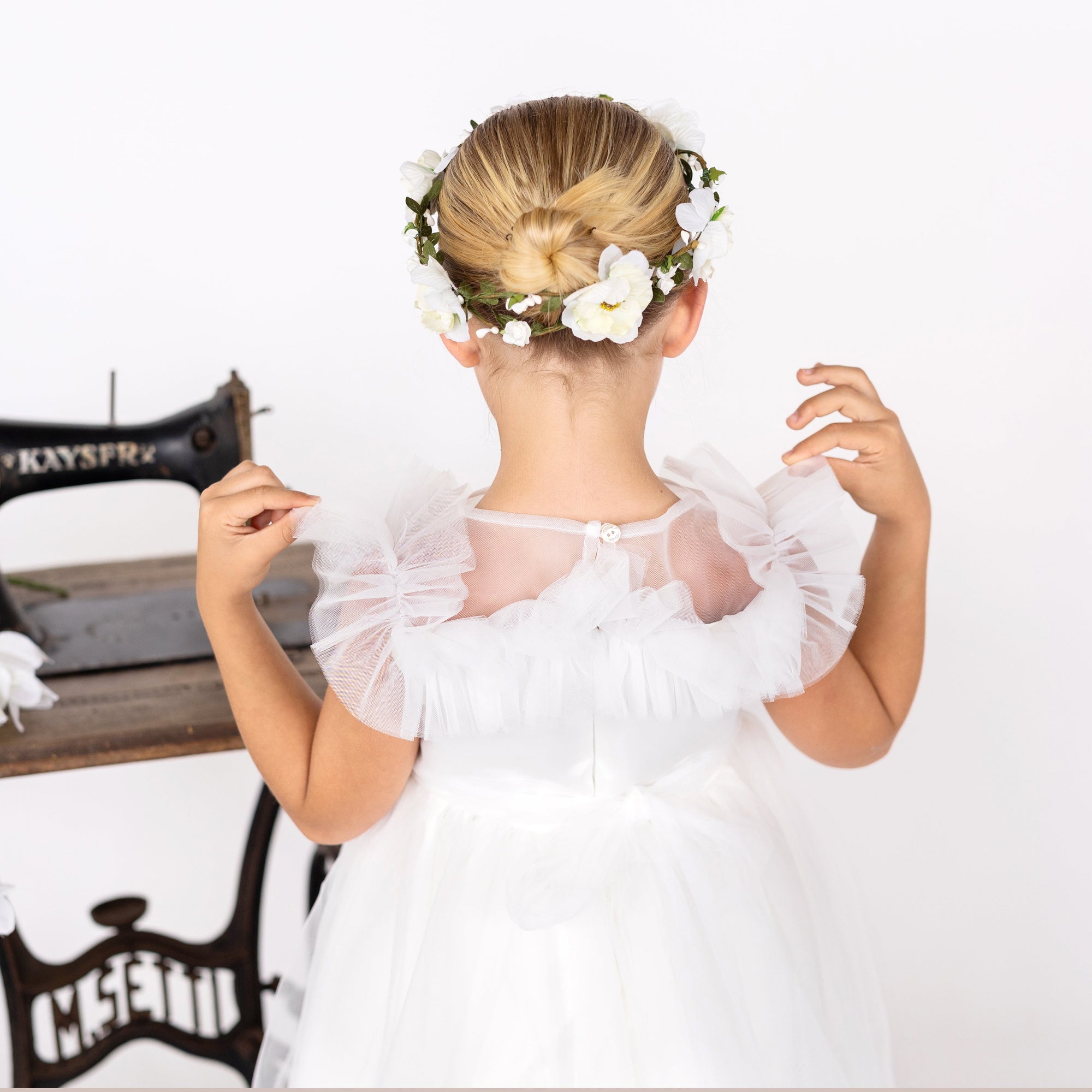 abito elegante in raso