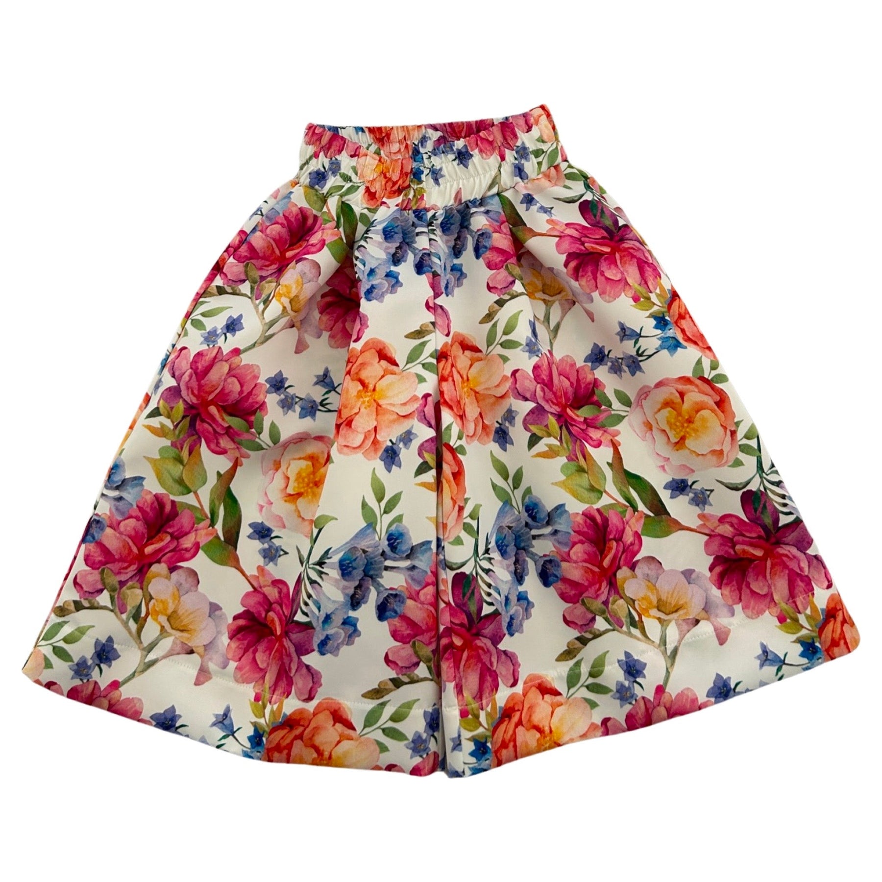 pantalone in raso stampato