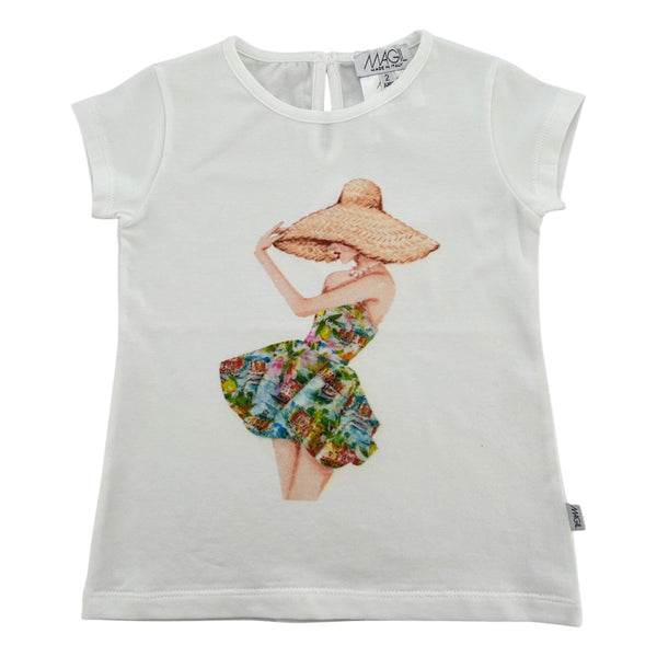 t-shirt con stampa fantasia portofino