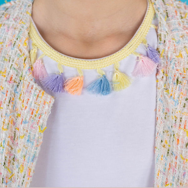 t-shirt con nappine