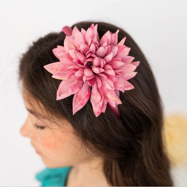 cerchiettto con fiore grande