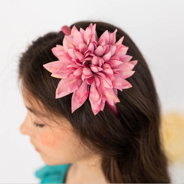 cerchiettto con fiore grande