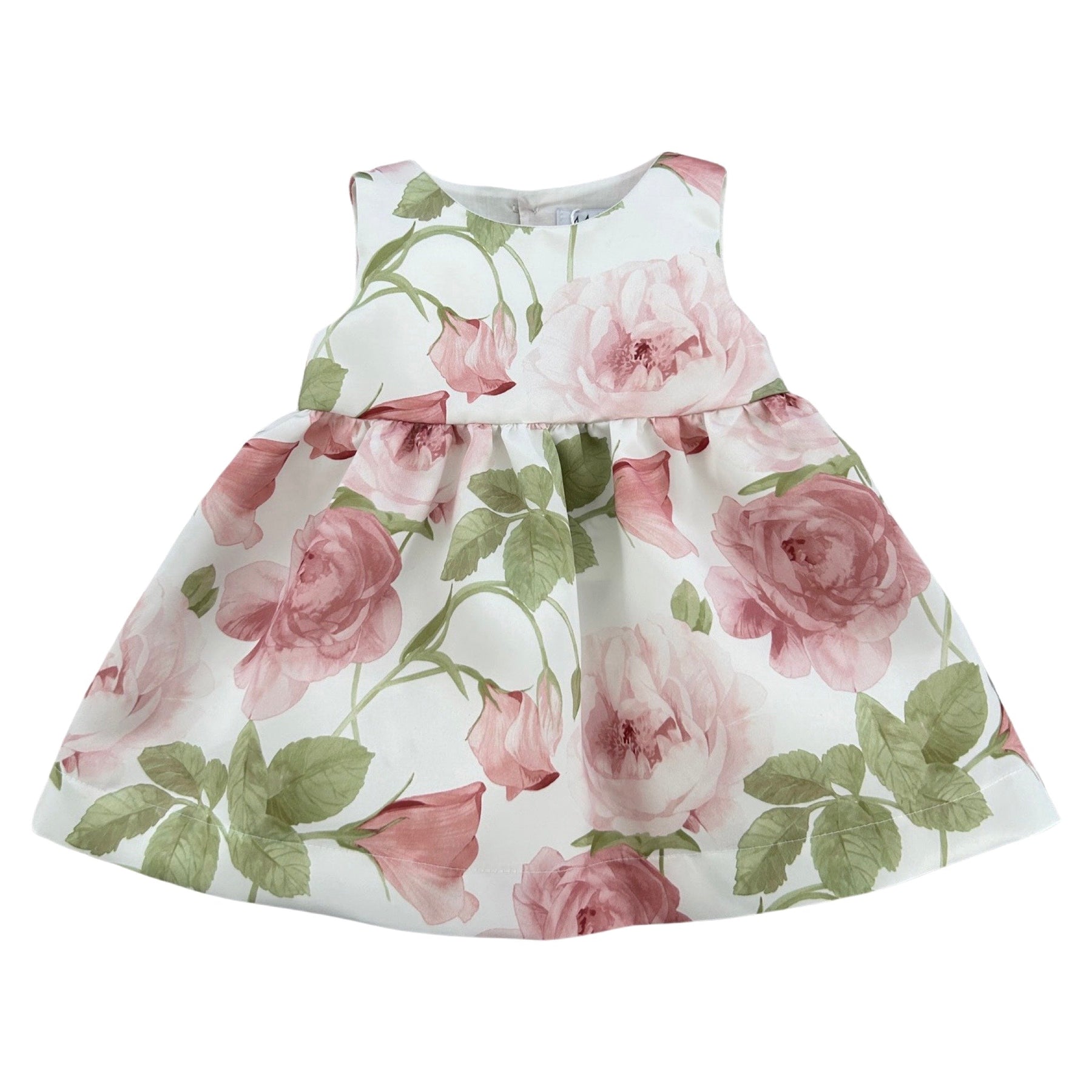 PRINTED SATIN DRESS