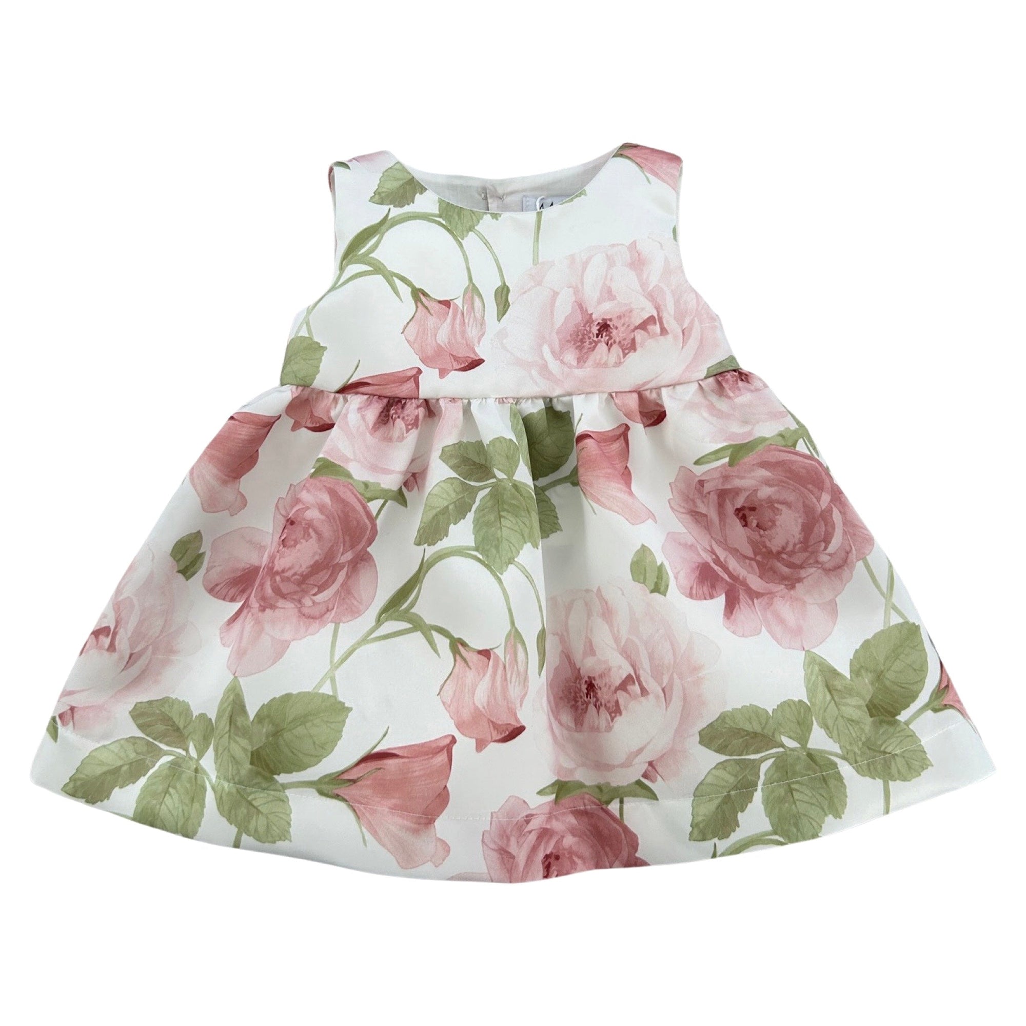 PRINTED SATIN DRESS
