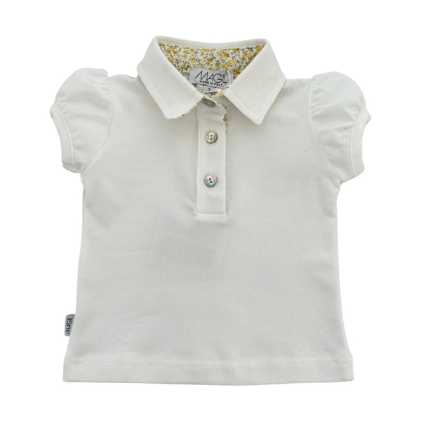 PUFF SLEEVE POLO