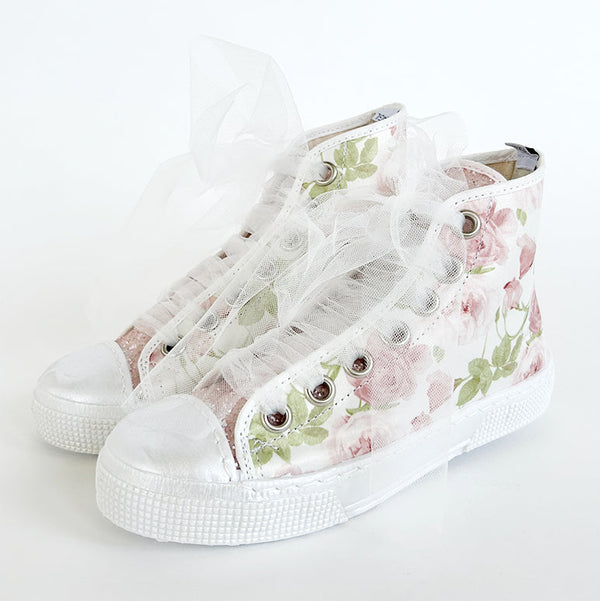 sneakers raso fantasia