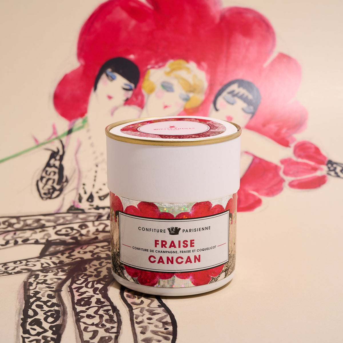 Fraise Cancan x Moulin Rouge