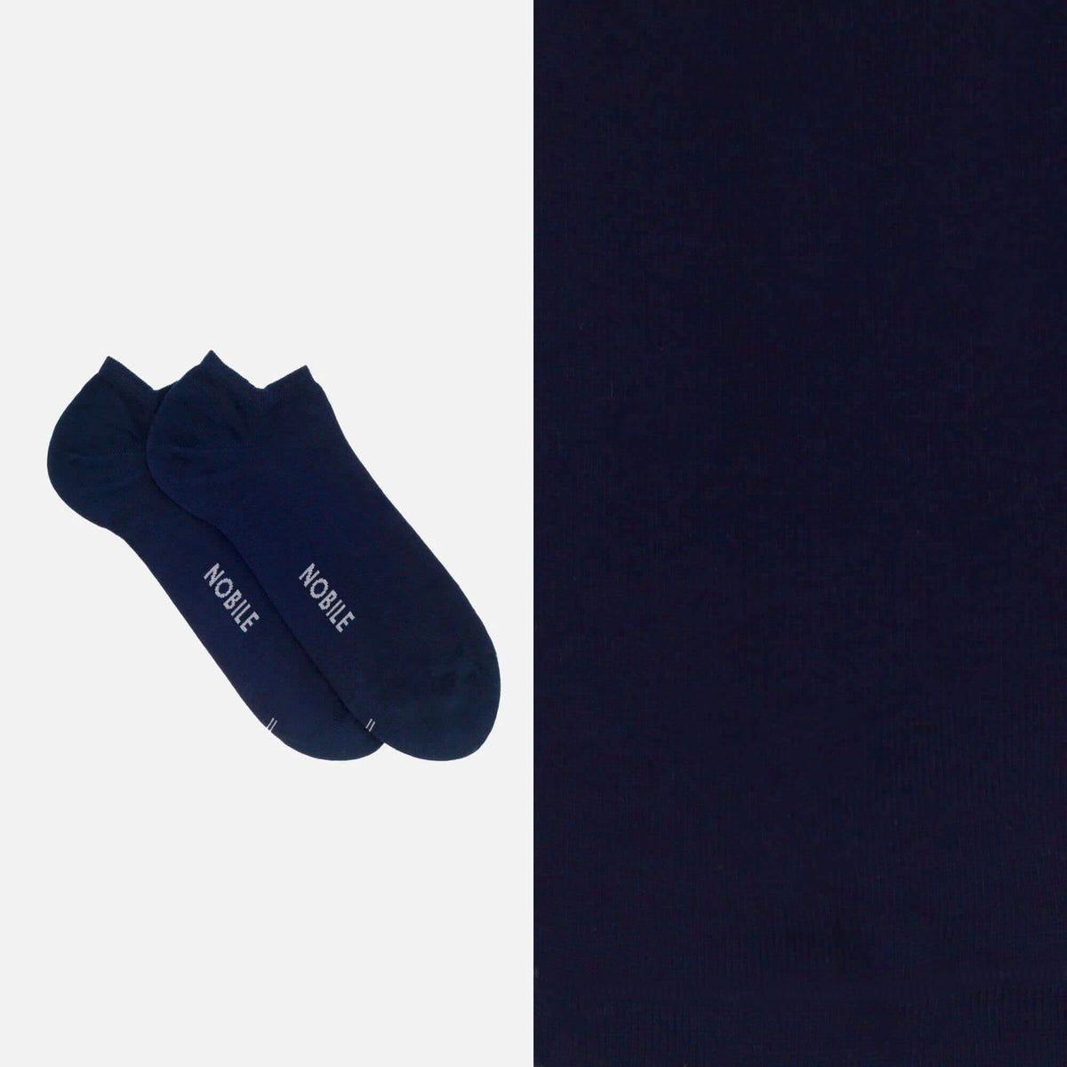 Ankle socks in pure Makò cotton - Essential solid color