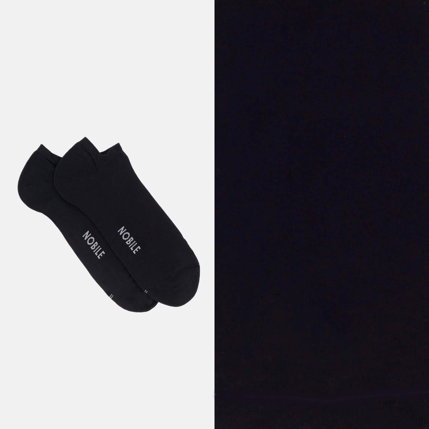 Ankle socks in pure Makò cotton - Essential solid color