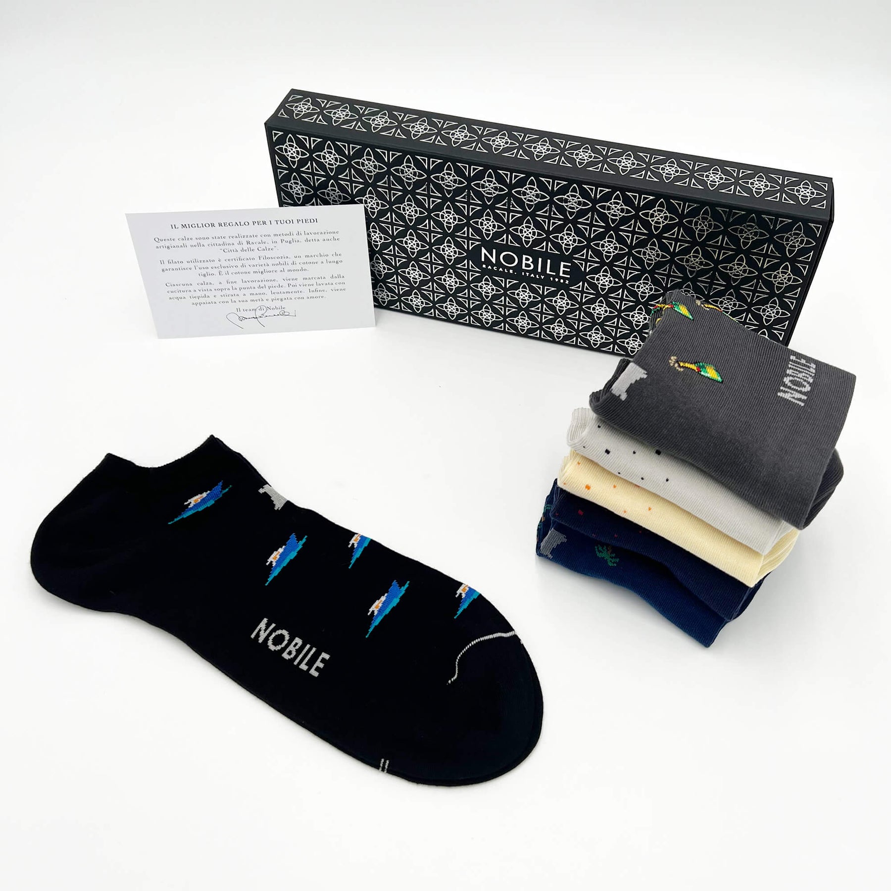 Ankle Socks 6 Pairs - Yacht Club