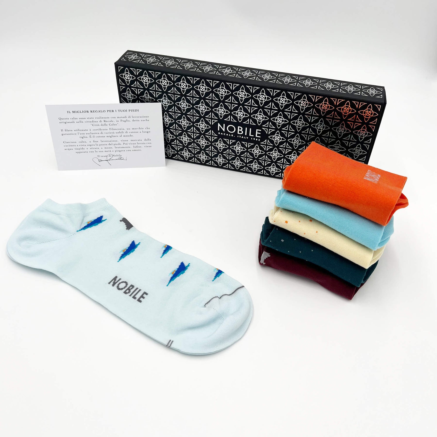 Ankle Socks 6 Pairs - Mixed Patterns and Colors