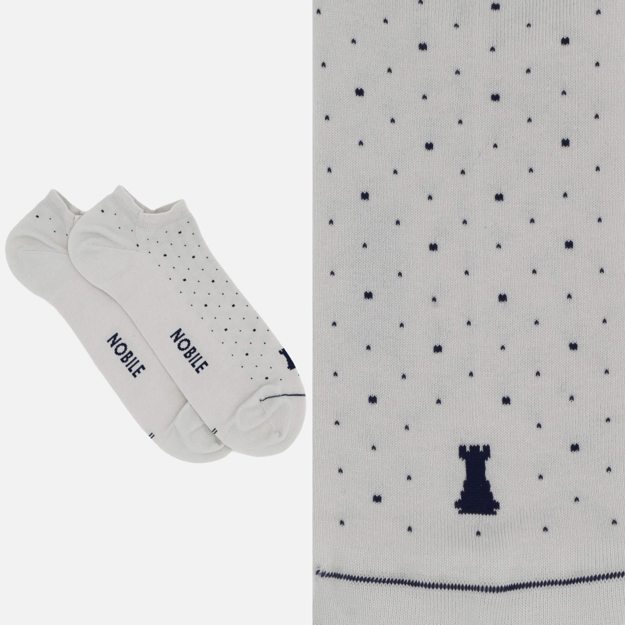 Ankle Socks 6 Pairs - Sneakers and Dots