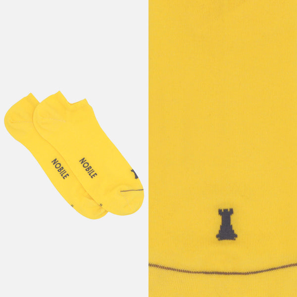 Ankle socks in pure Makò cotton - Solid color