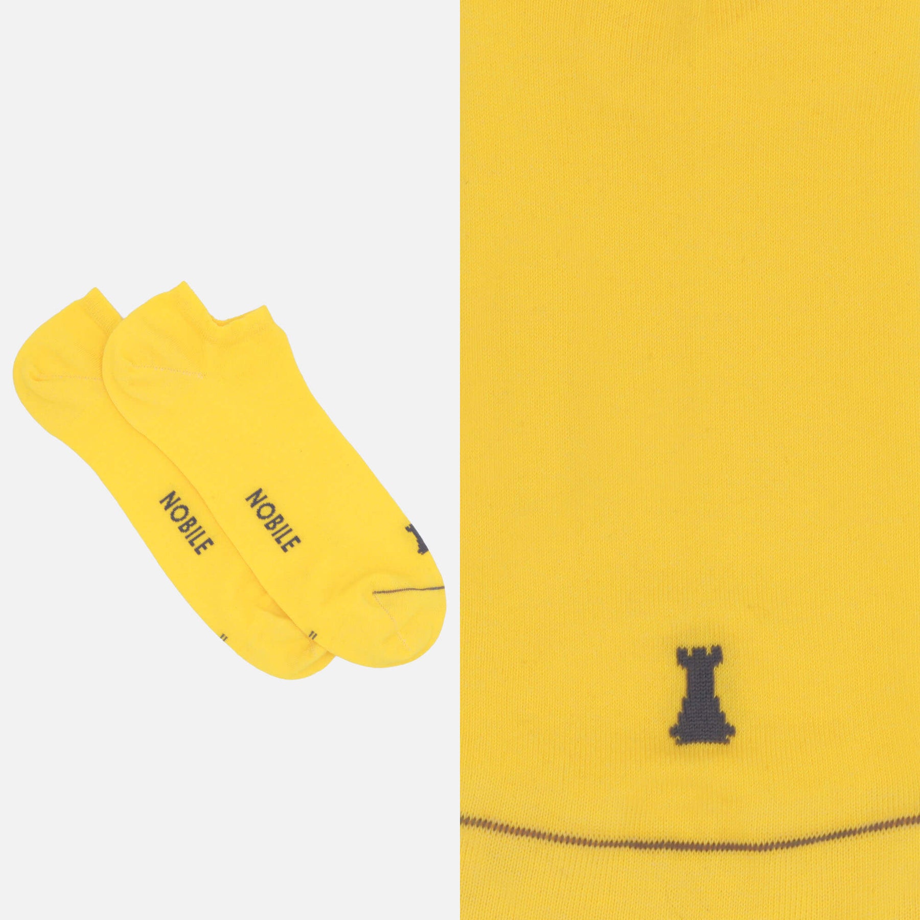 Ankle socks in pure Makò cotton - Solid color