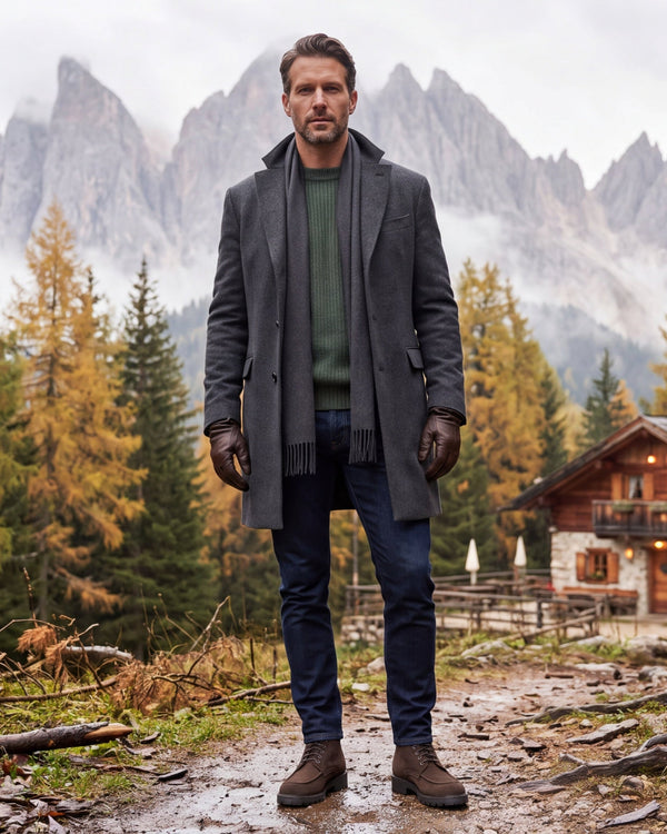 FASANO - Brown Suede