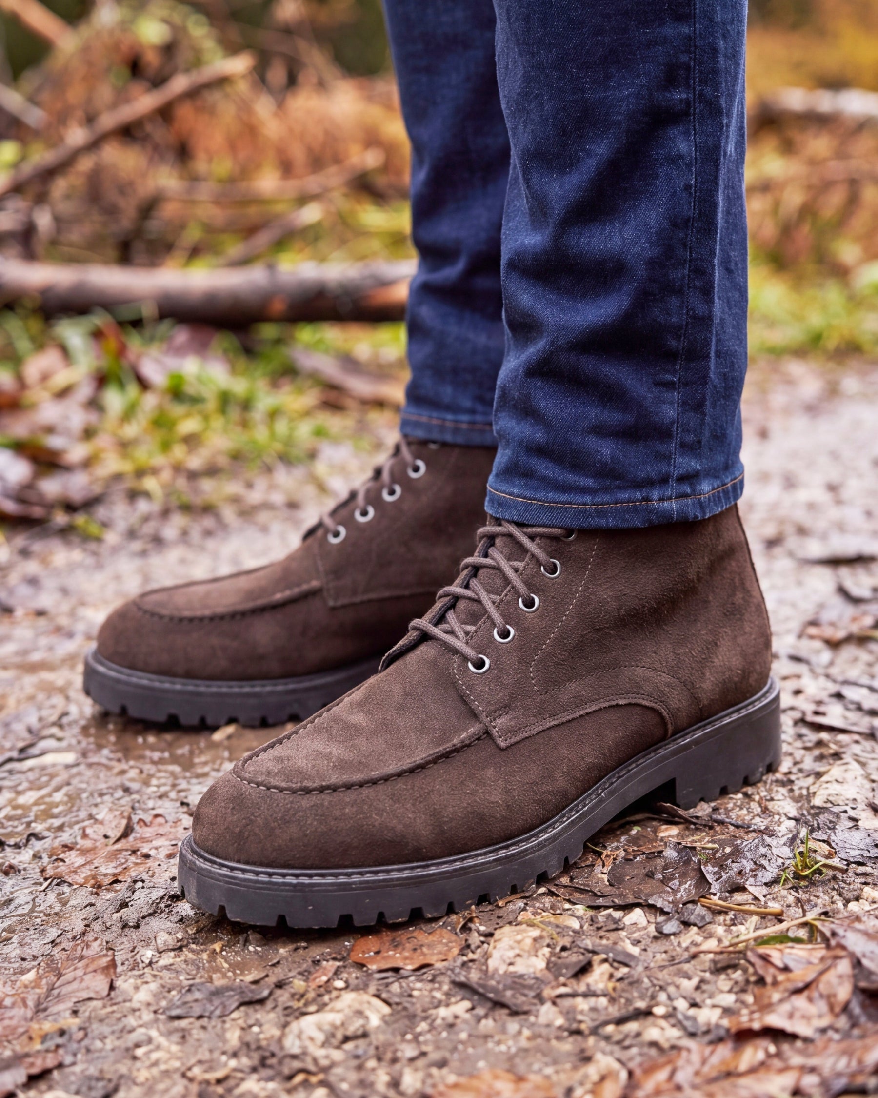 FASANO - Brown Suede