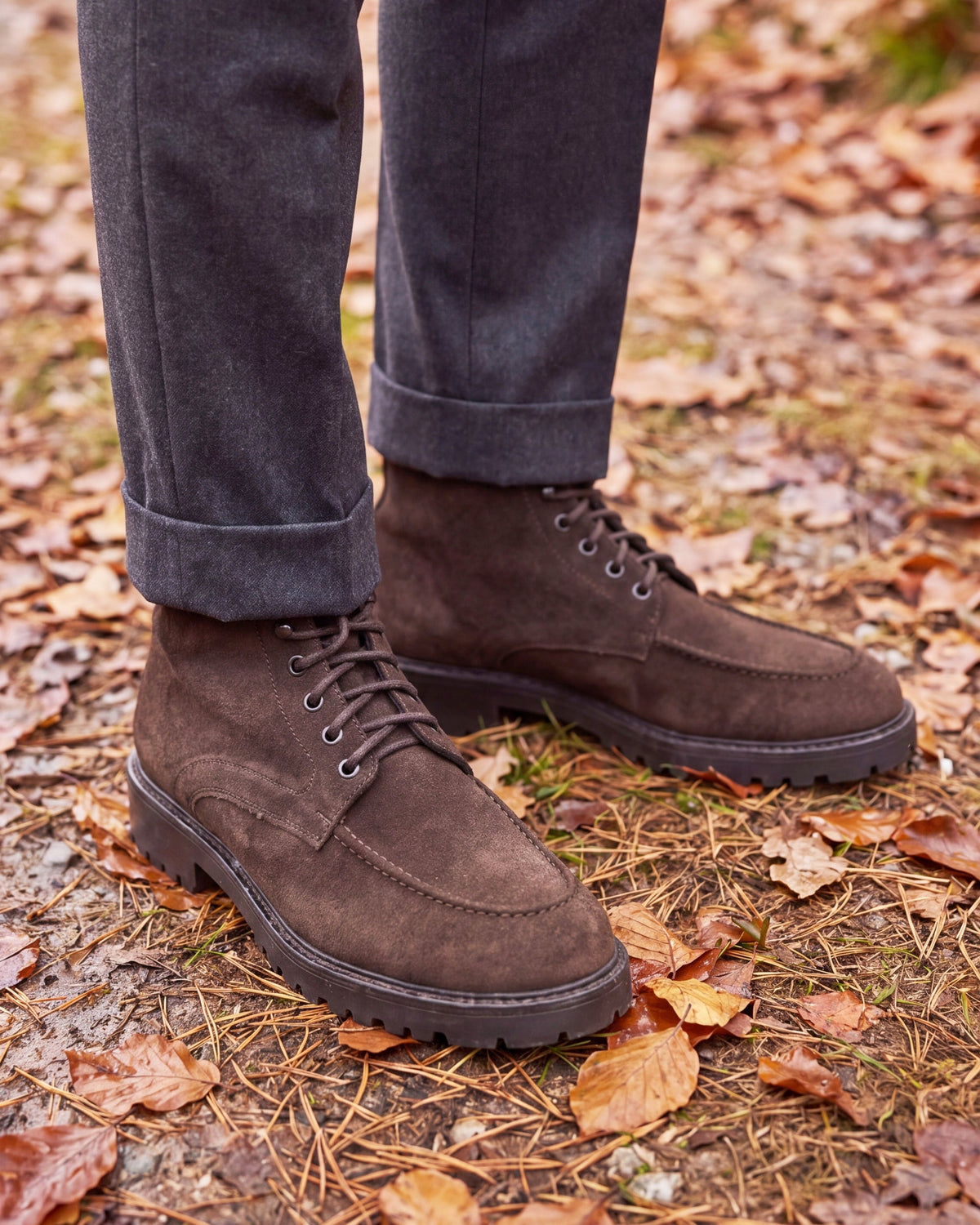 FASANO - Brown Suede