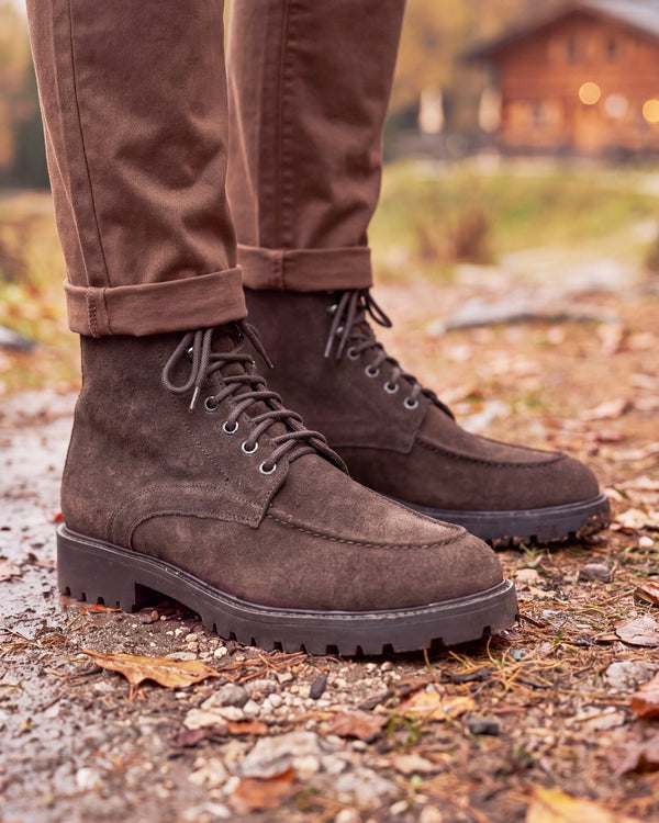 FASANO - Brown Suede