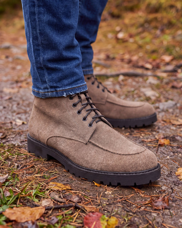 FASANO - Taupe Suede