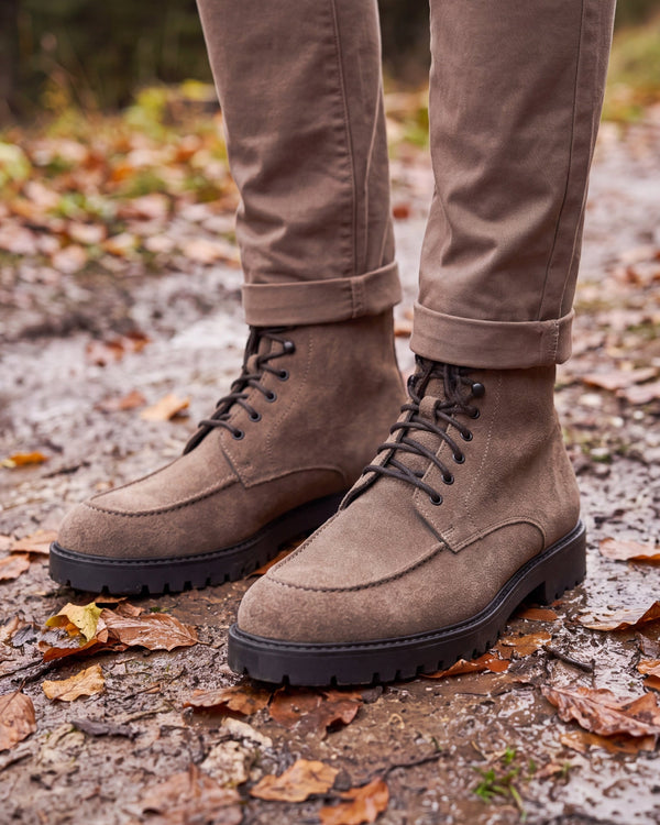 FASANO - Taupe Suede