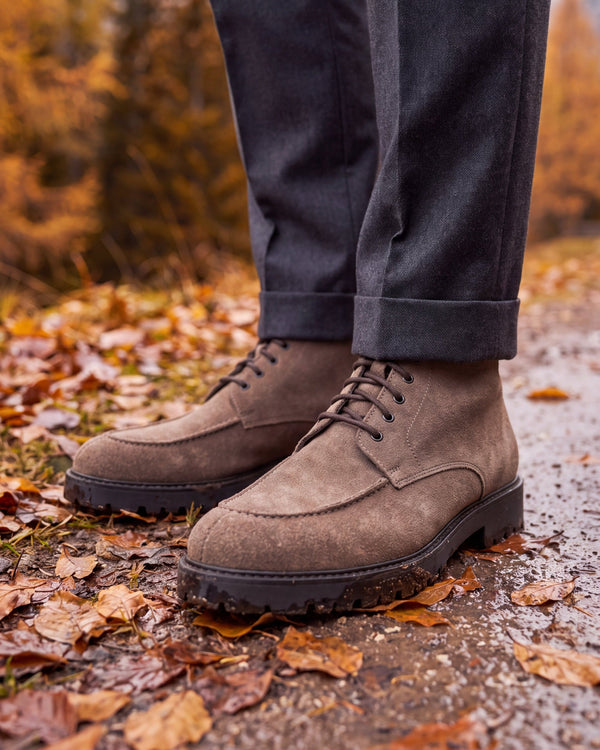FASANO - Taupe Suede