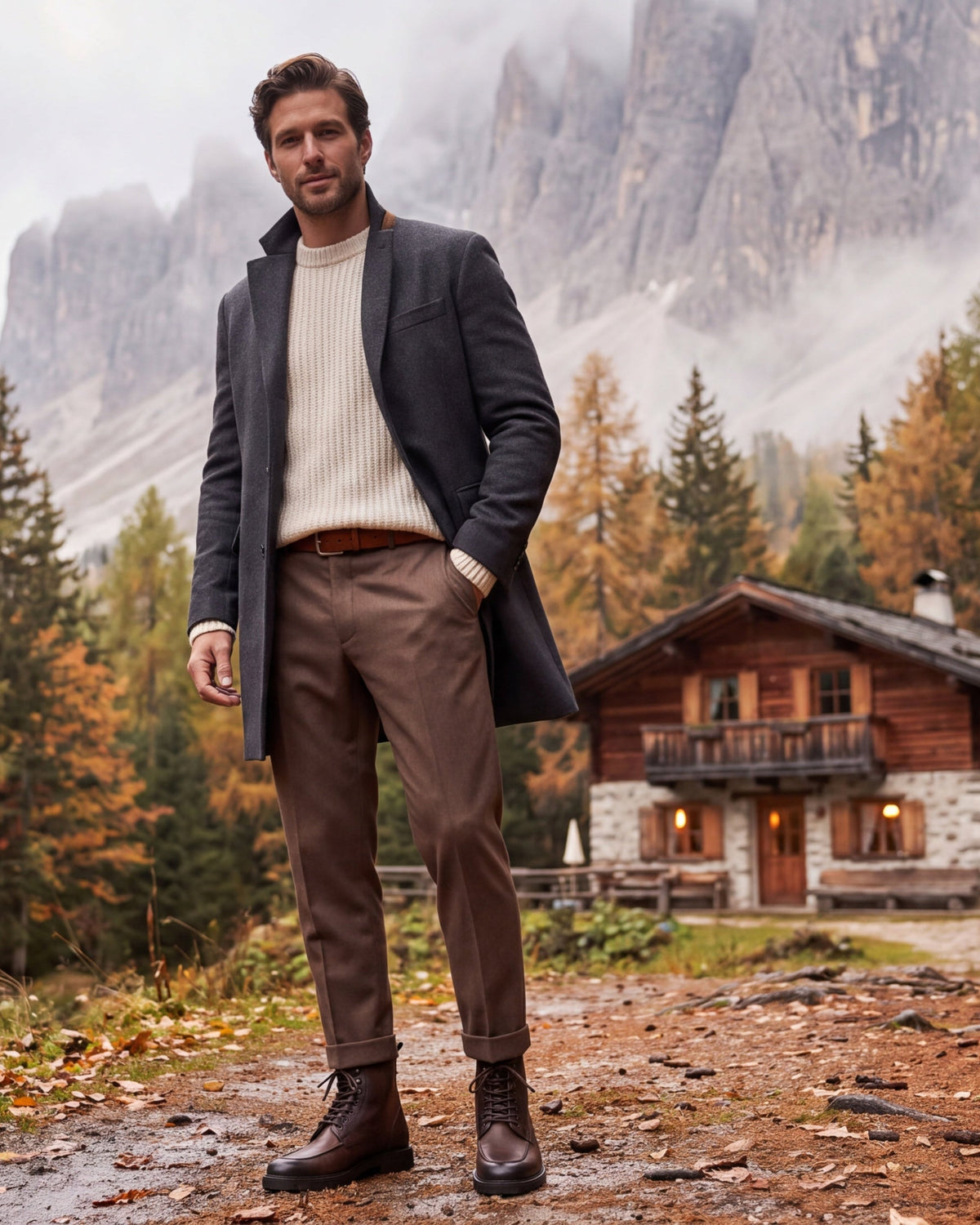 FASANO - Brown Leather