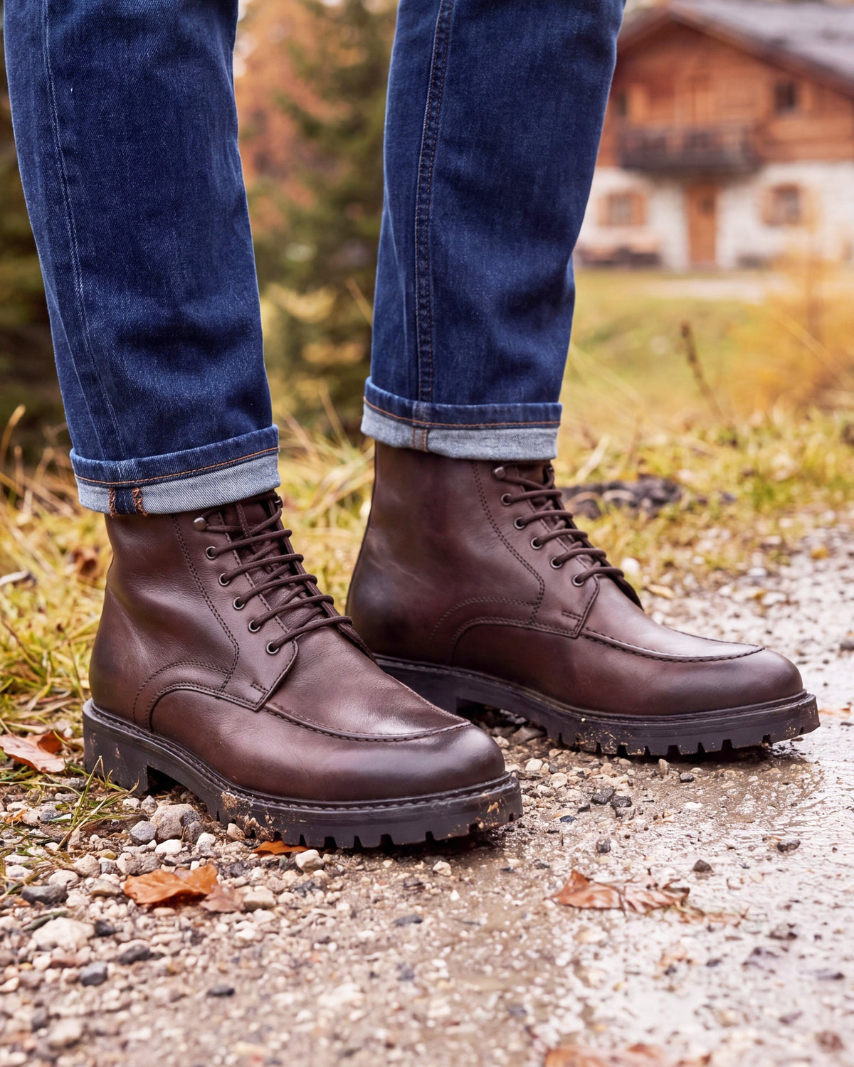 FASANO - Brown Leather
