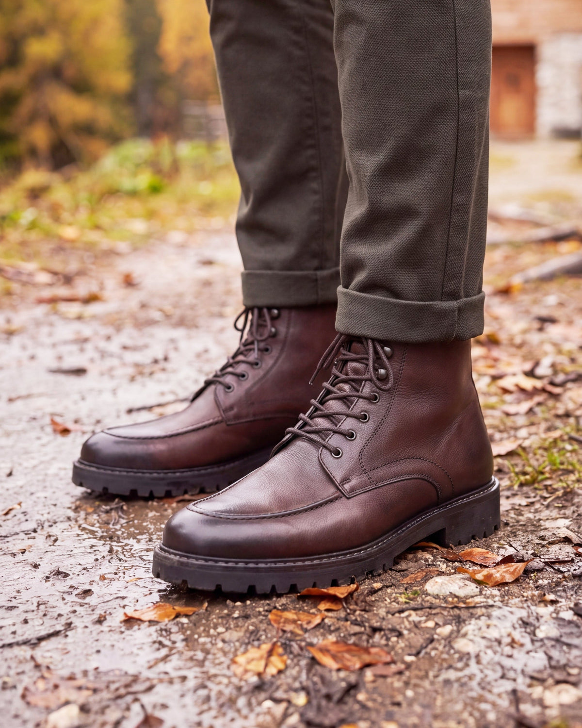 FASANO - Brown Leather